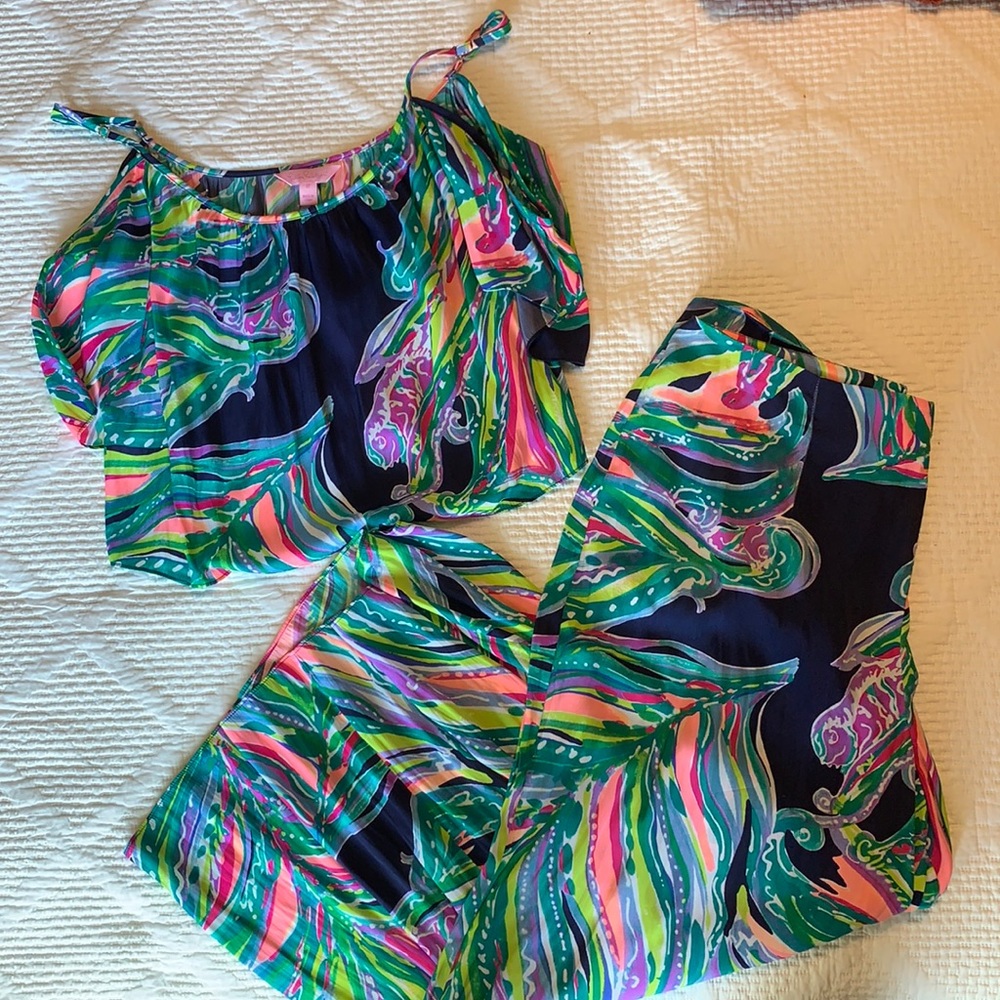 Two Piece Lilly Pulitzer Pant set